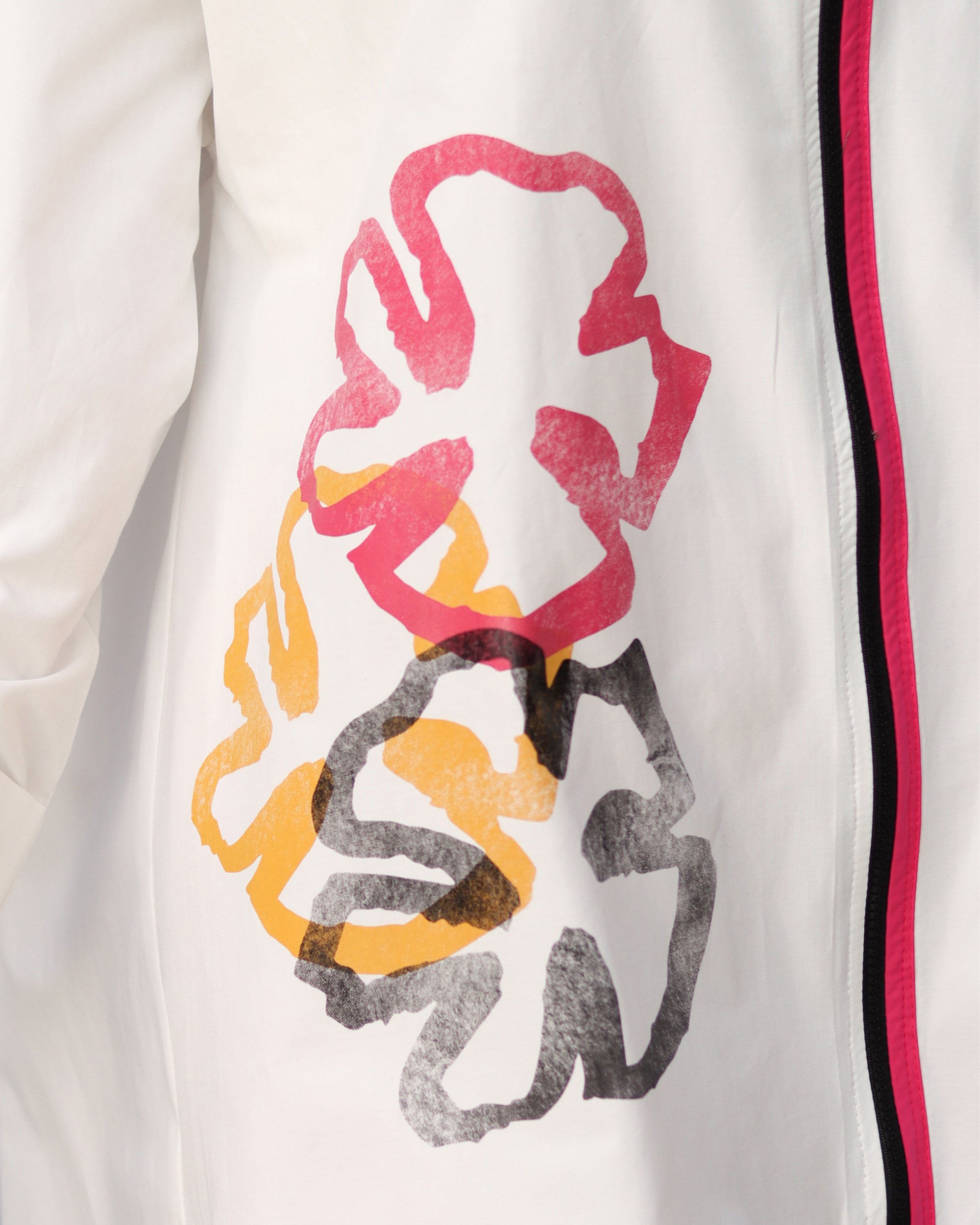 Floral Edge Poplin Jacket