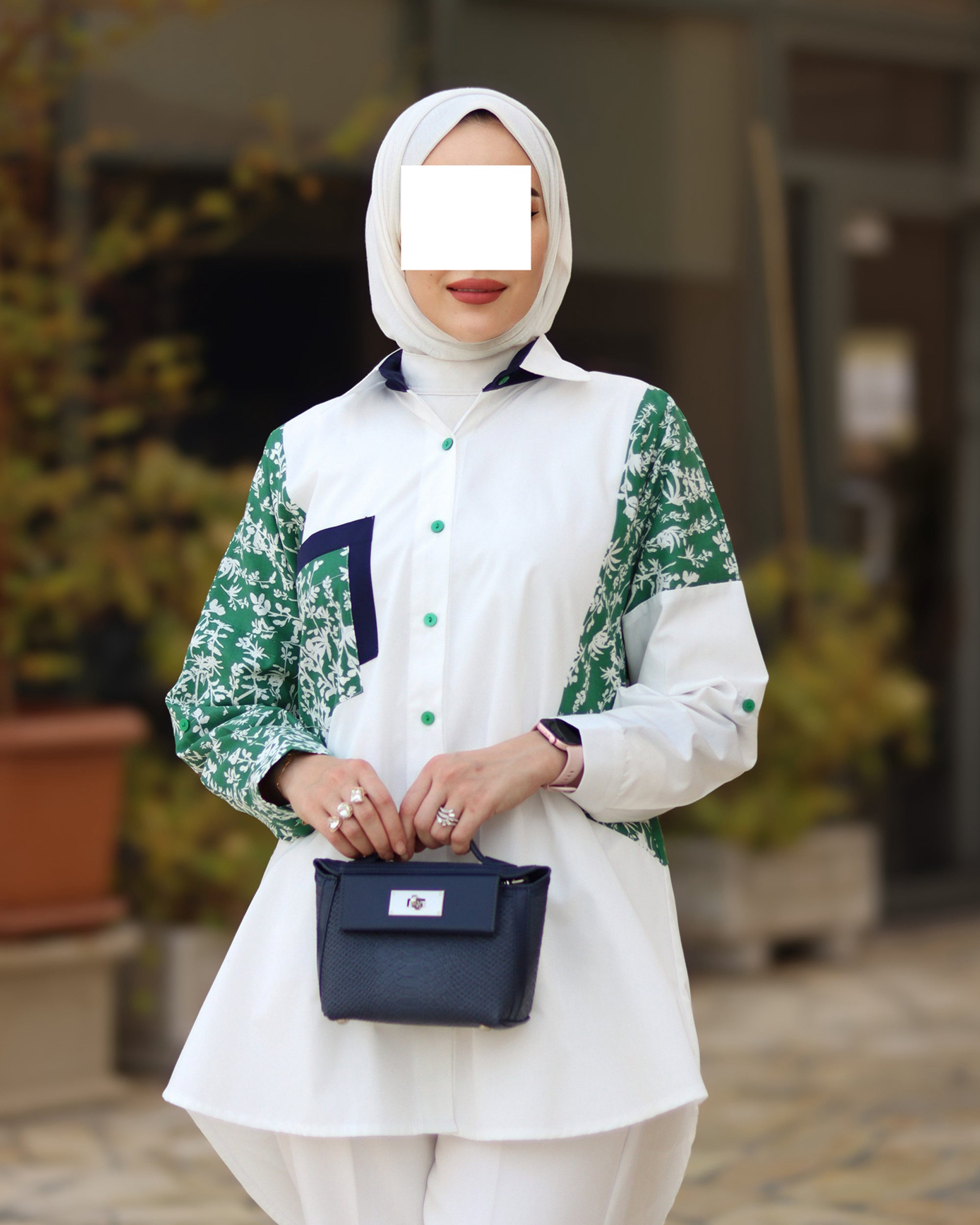 Green Patch Shirt