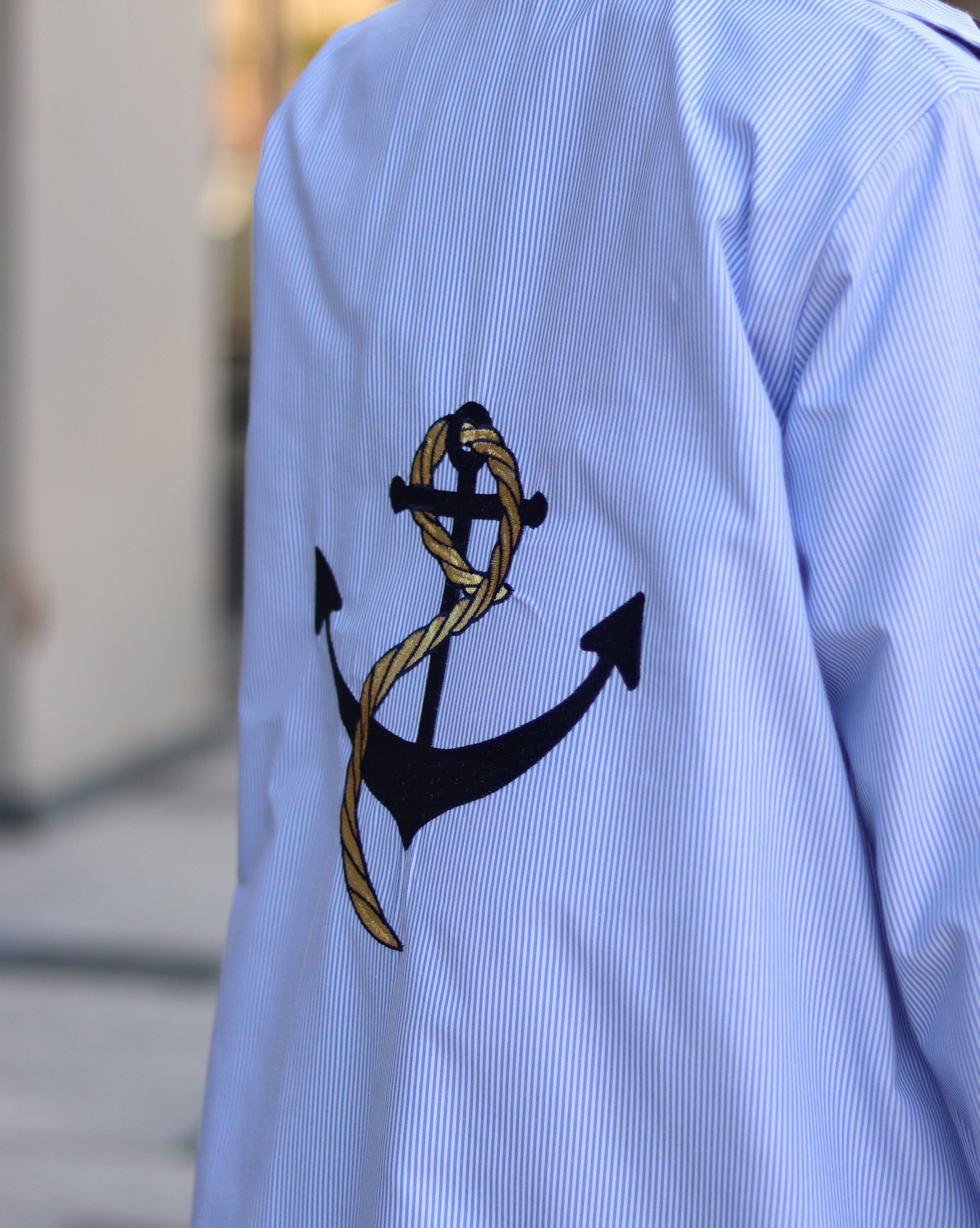 Nautical Poplin Shirt