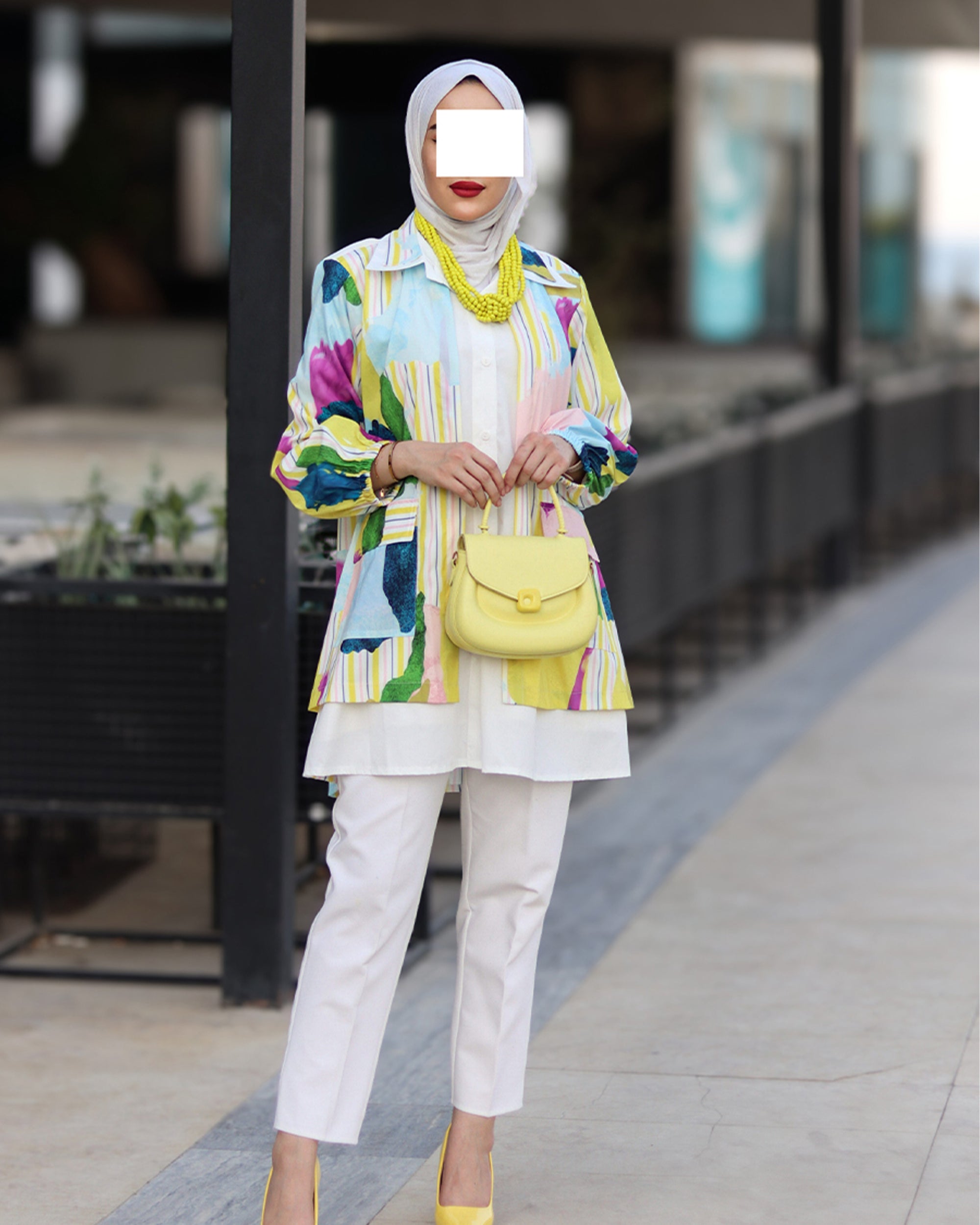 Colorful Poplin Shirt