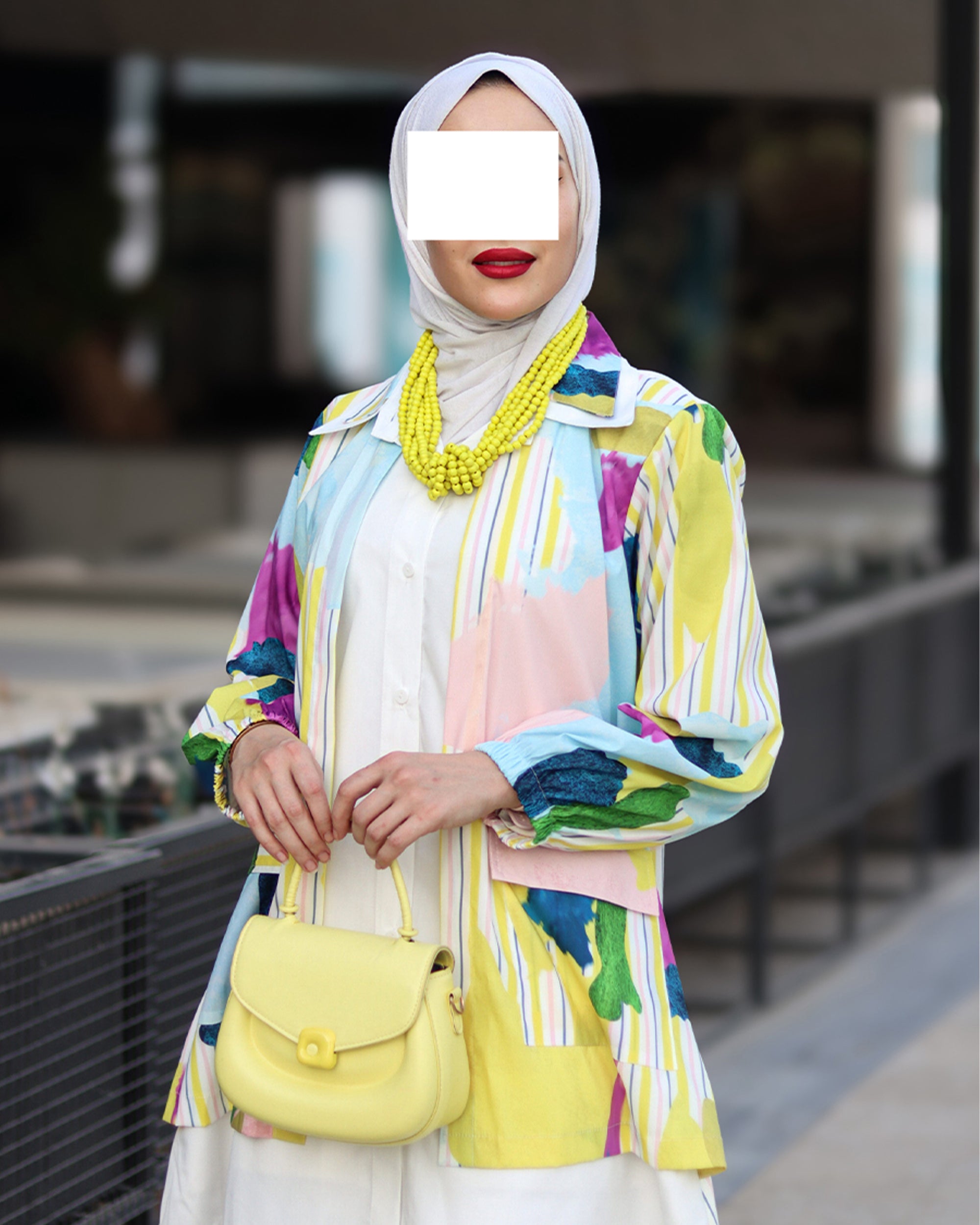 Colorful Poplin Shirt