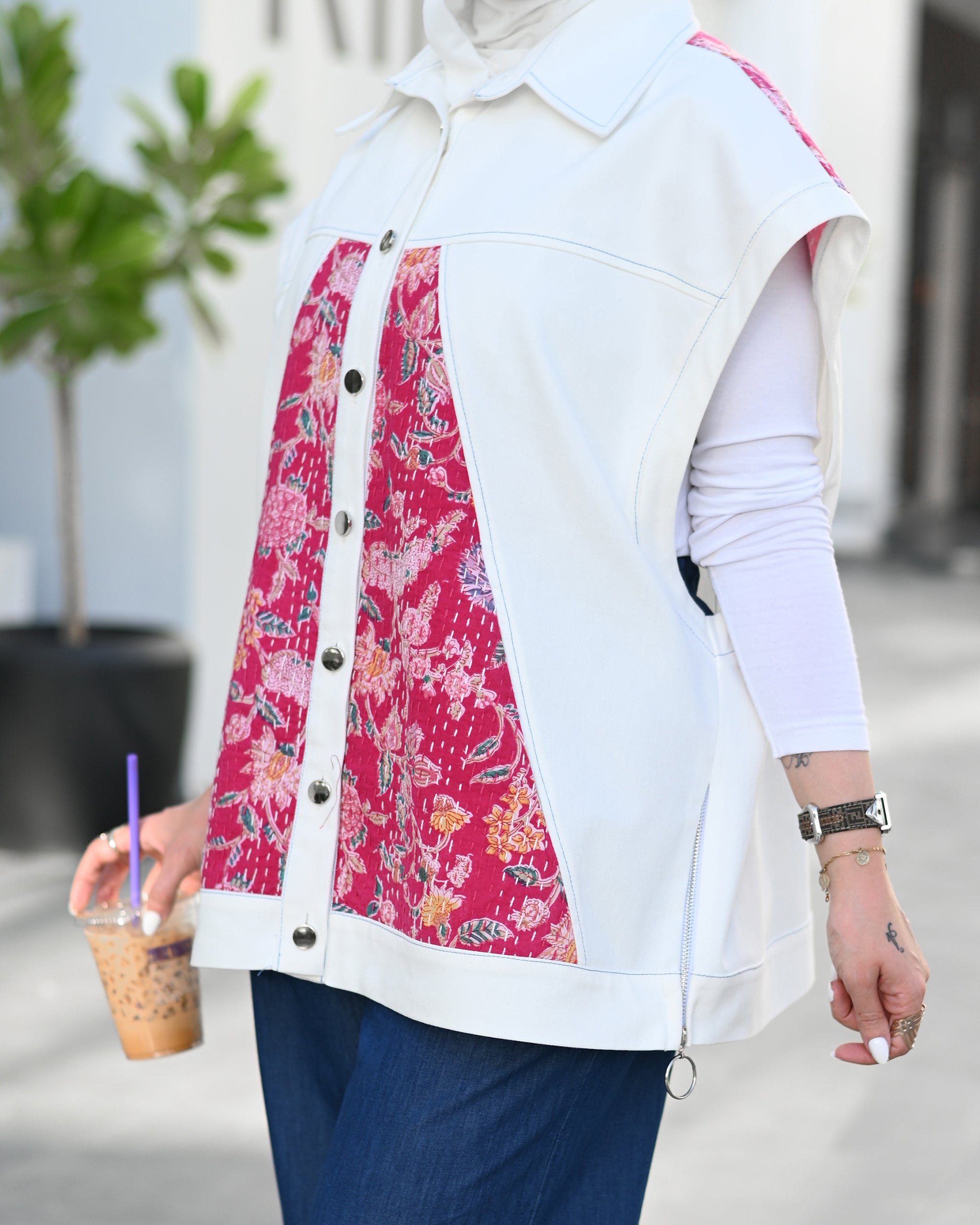 Denim Charm Shirt
