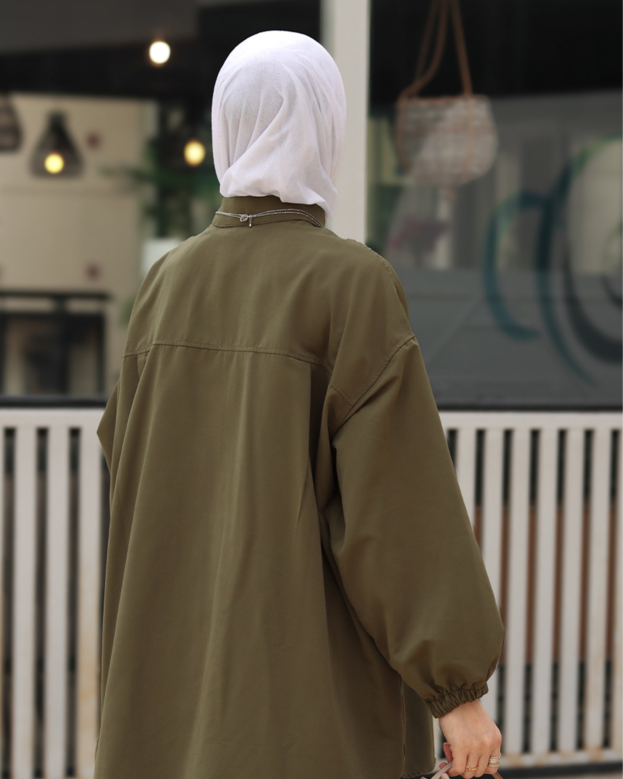 Button Poplin Shirt