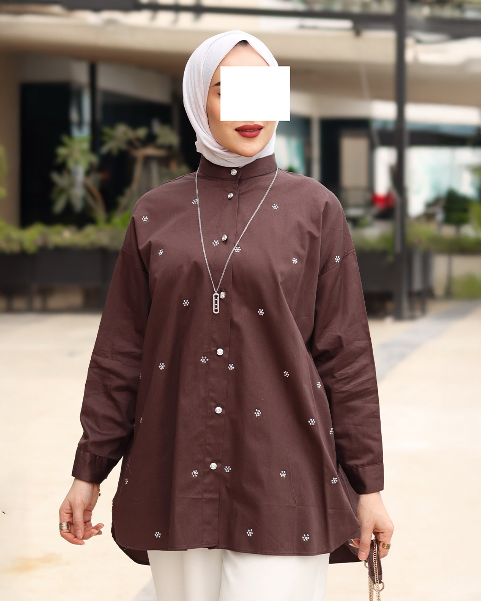 Mocha Petal Poplin
