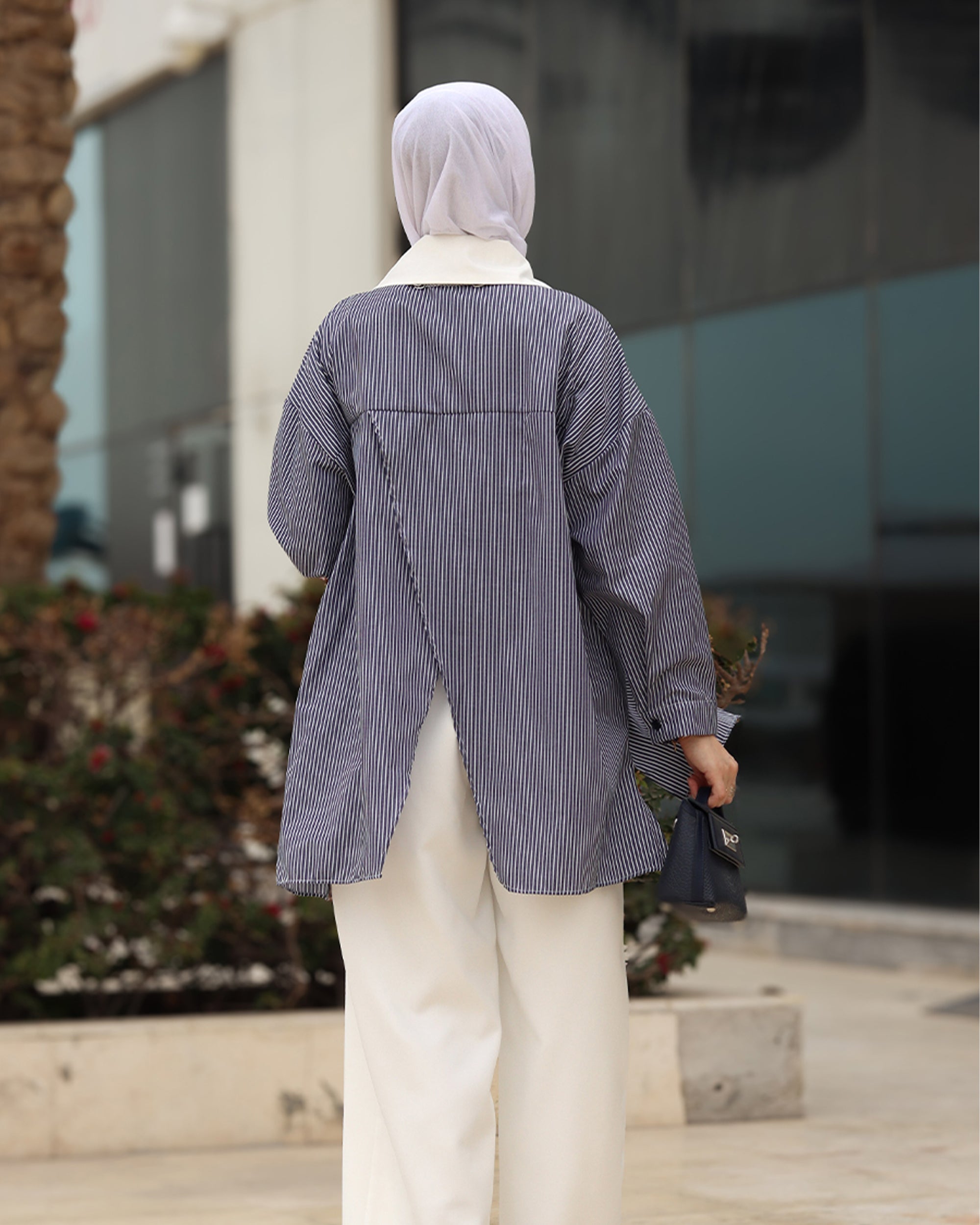 Stripe Poplin Shirt