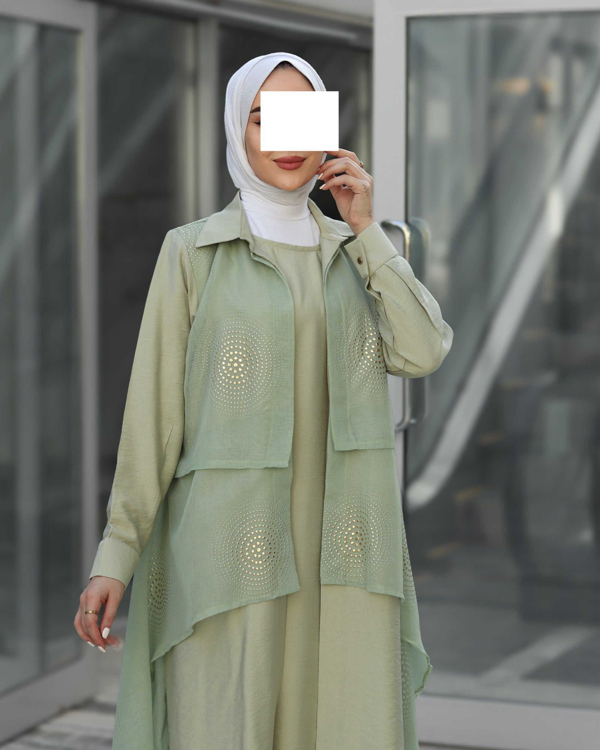 Layered Olive Green Set