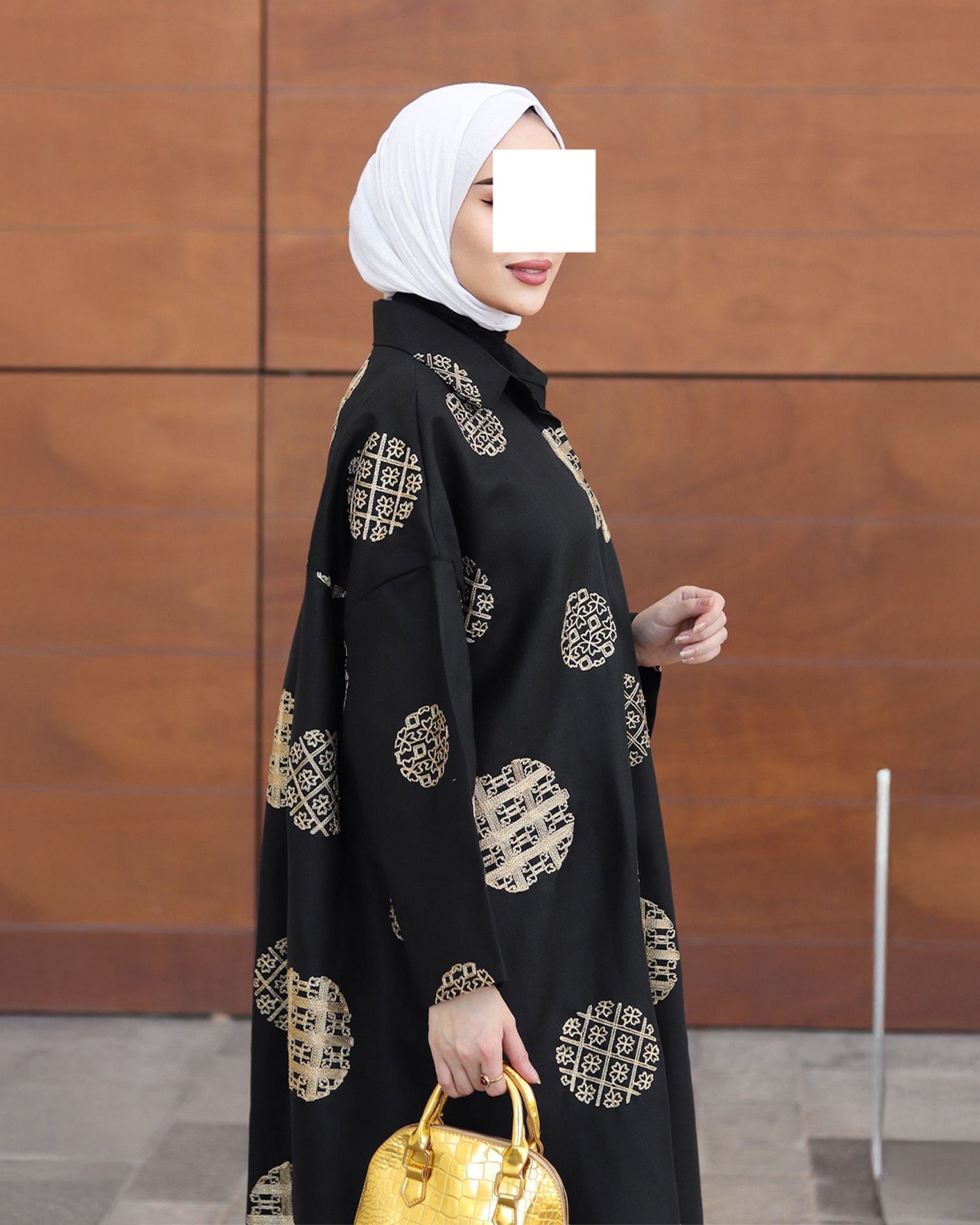 Golden Circle Linen Shirt