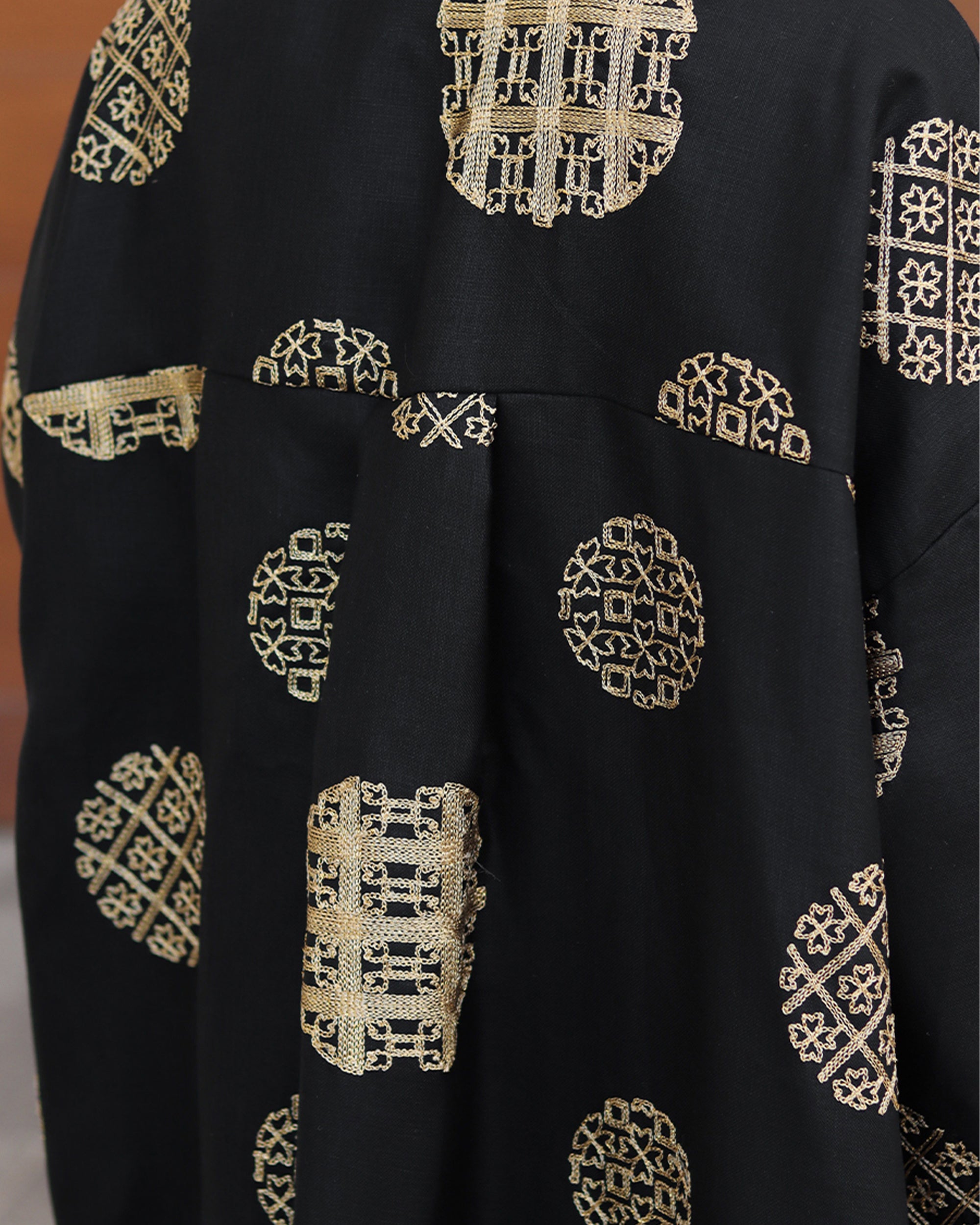 Golden Circle Linen Shirt