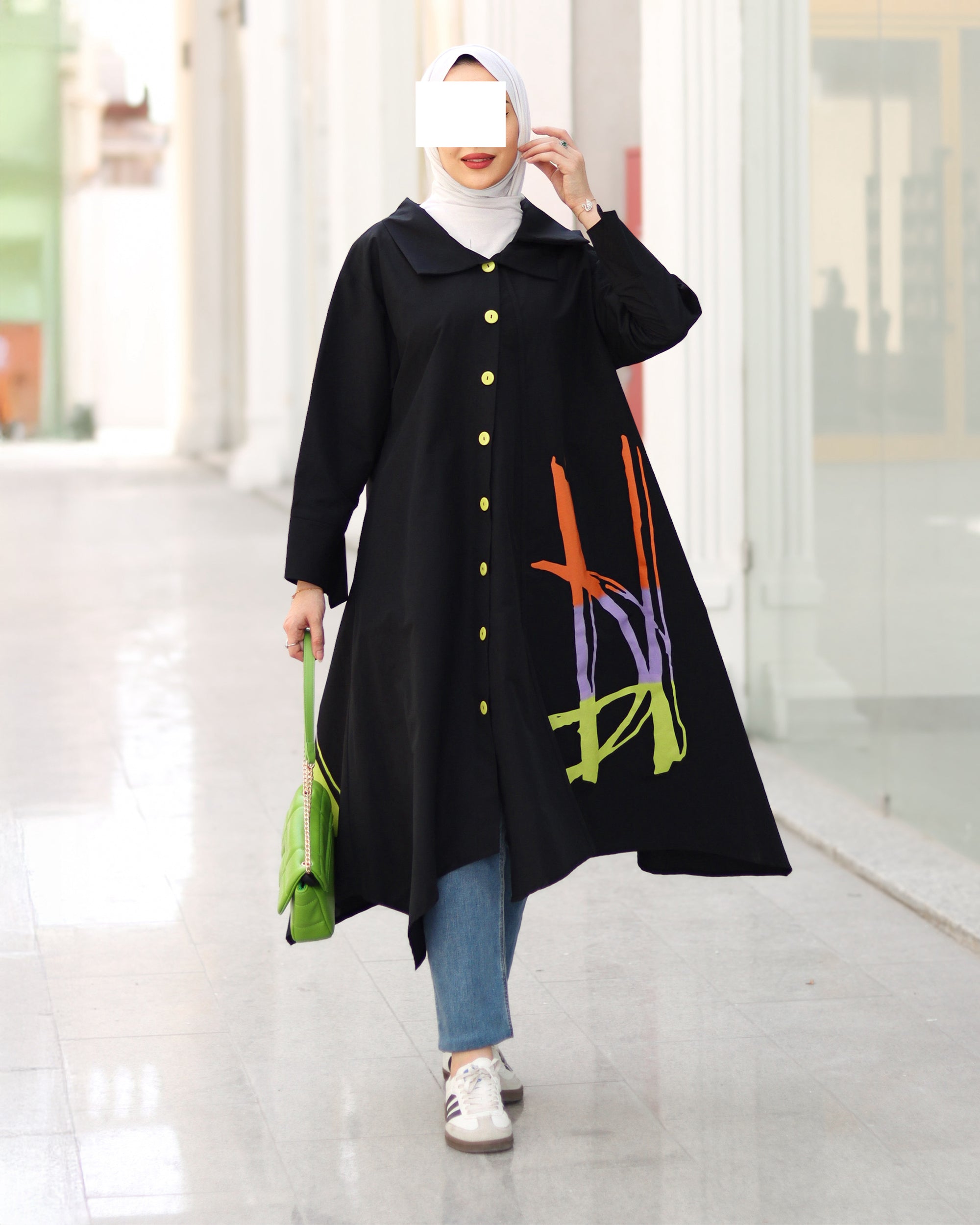 Arty Poplin Flow Shirt