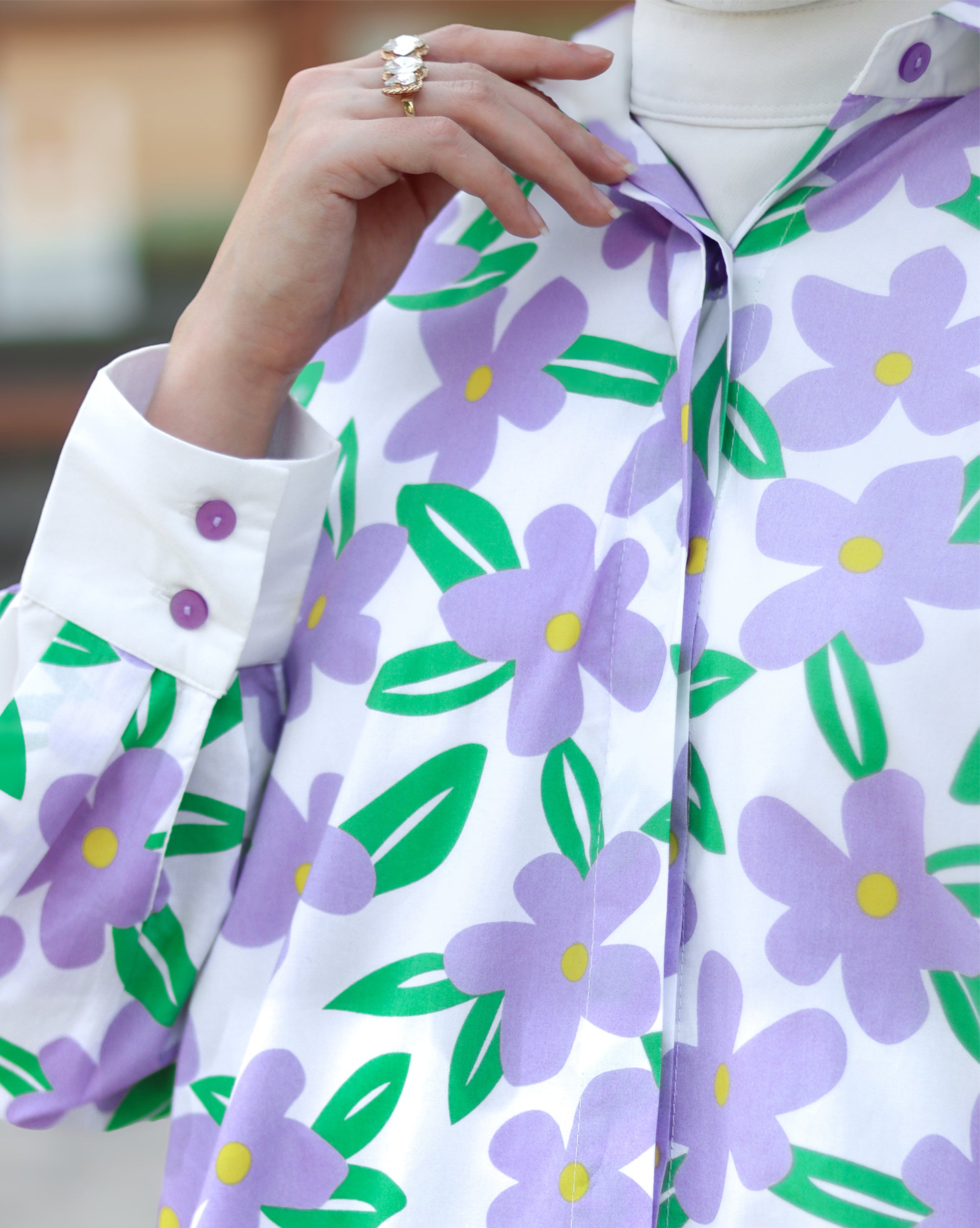 Lilac Bloom Shirt