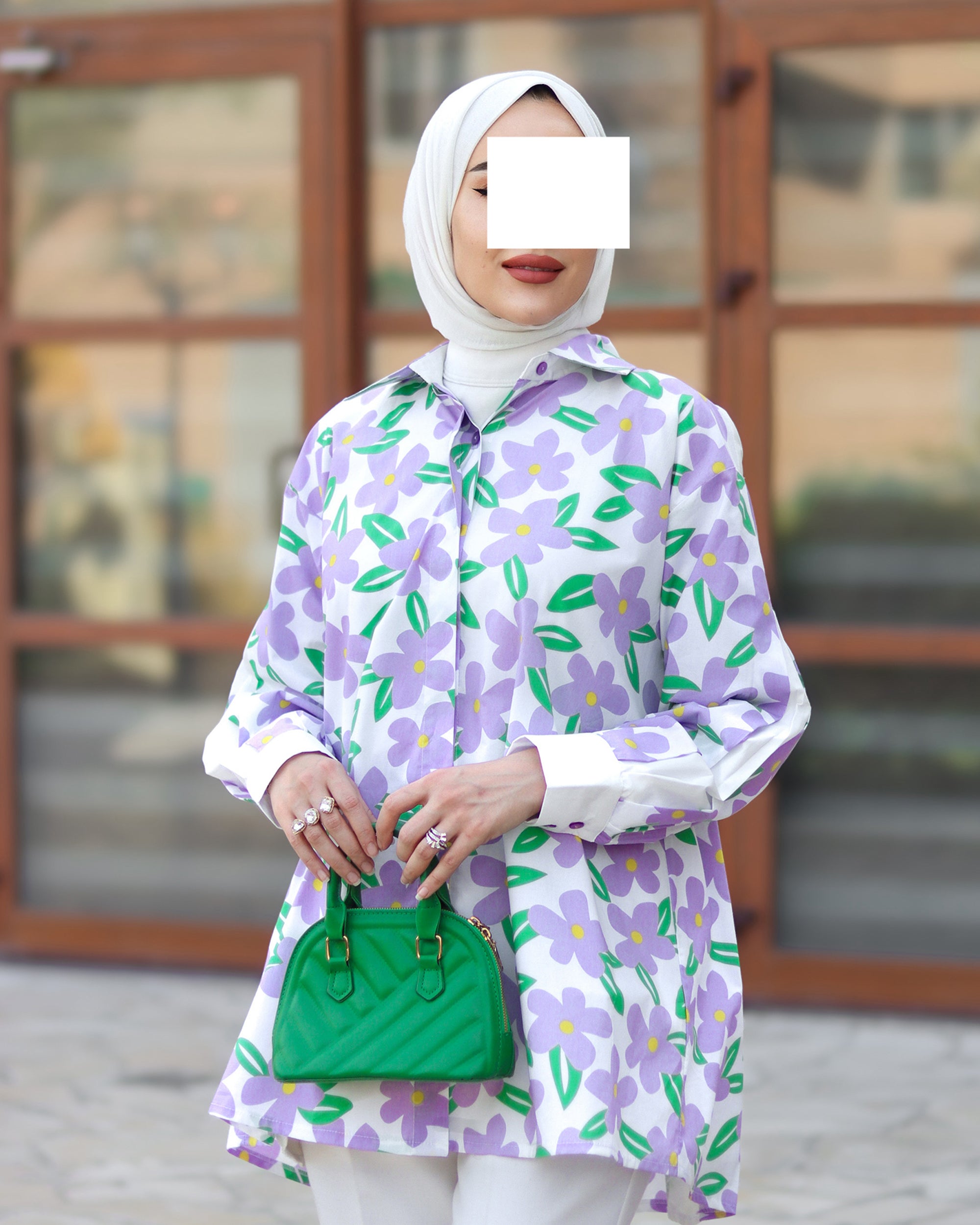 Lilac Bloom Shirt