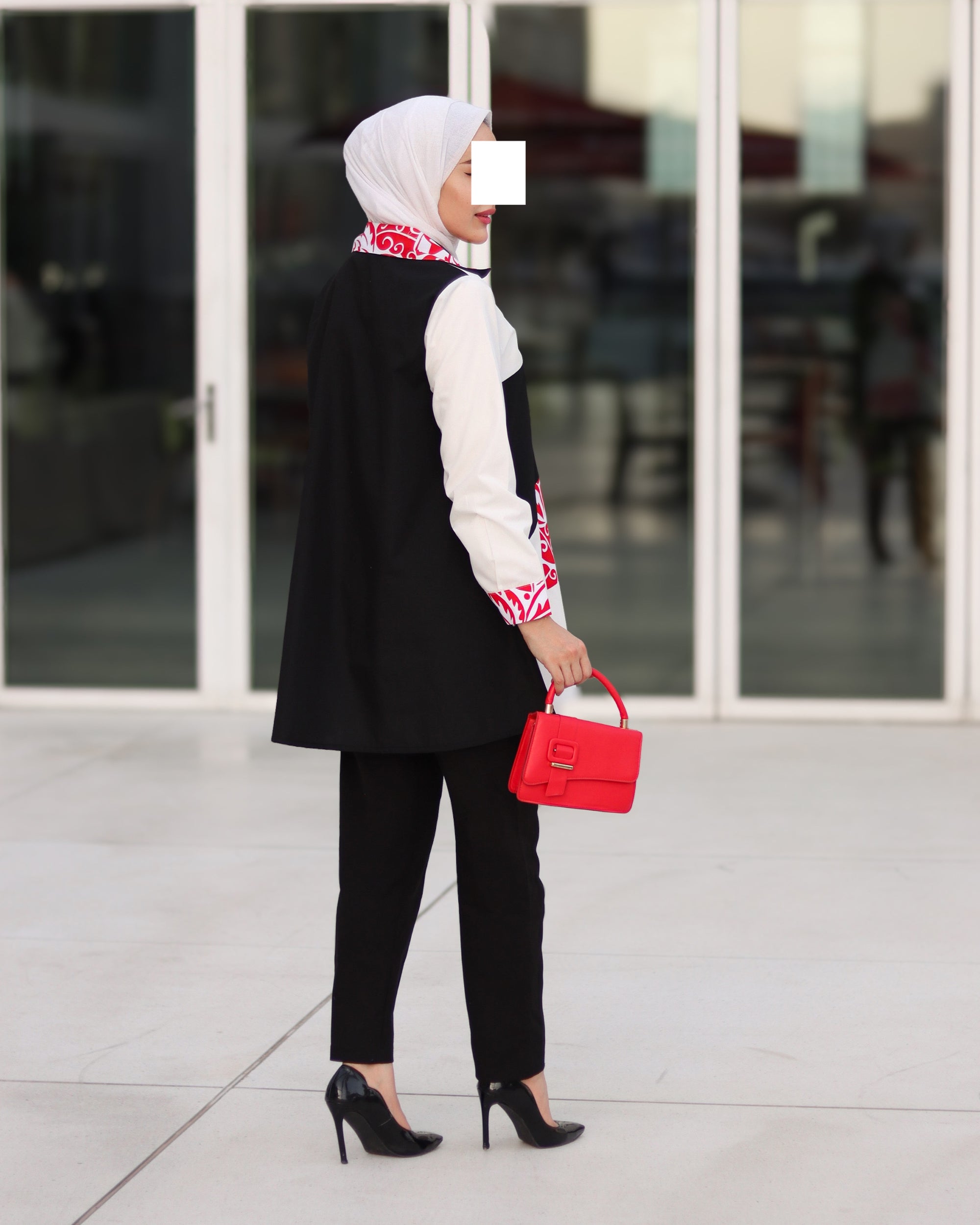 Bold Contrast Poplin Shirt