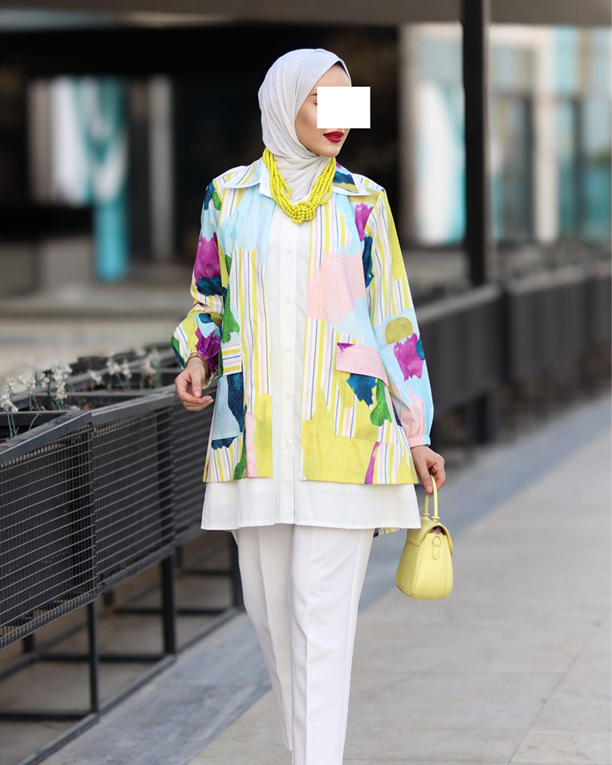 Colorful Poplin Shirt