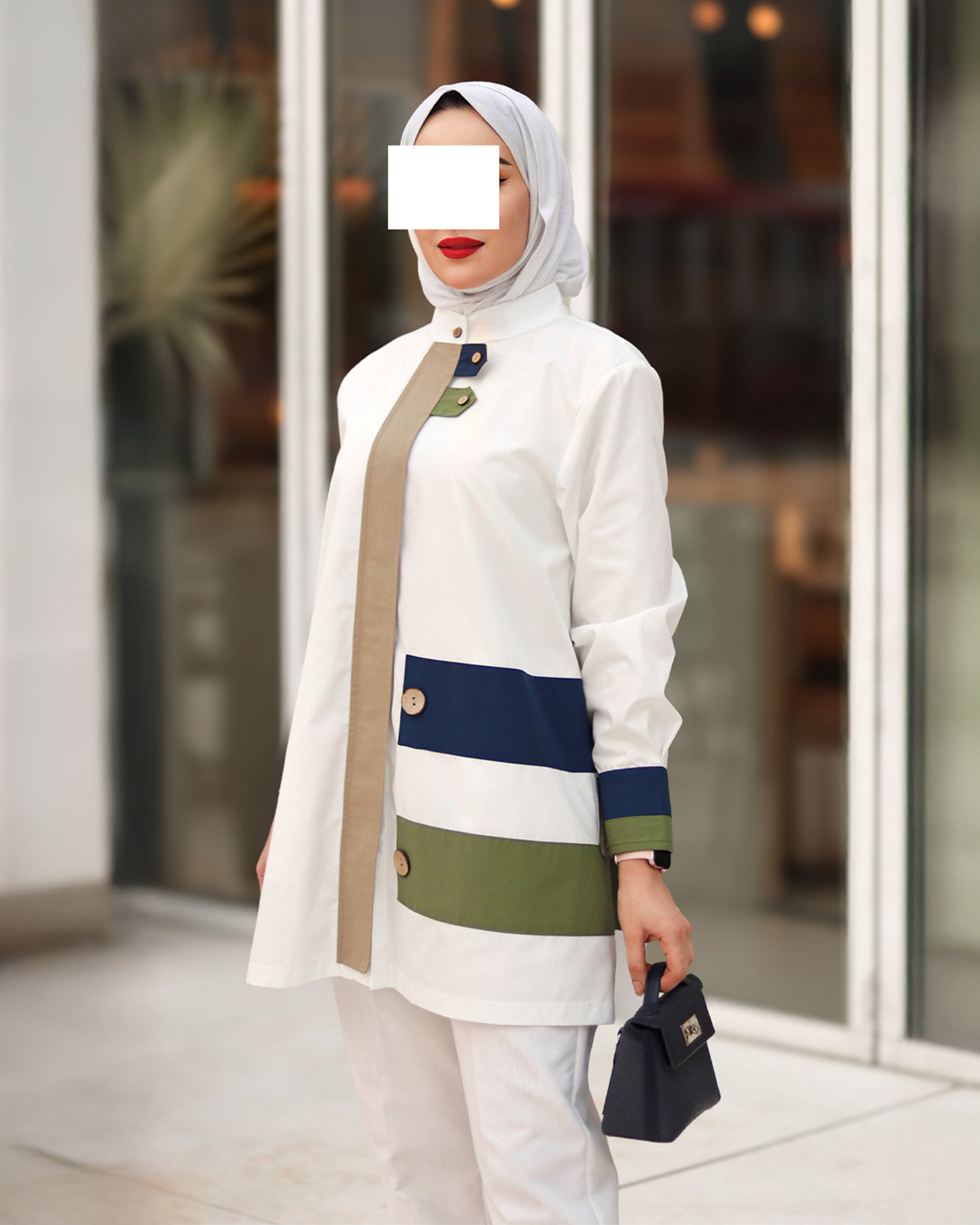 Detail Poplin Shirt