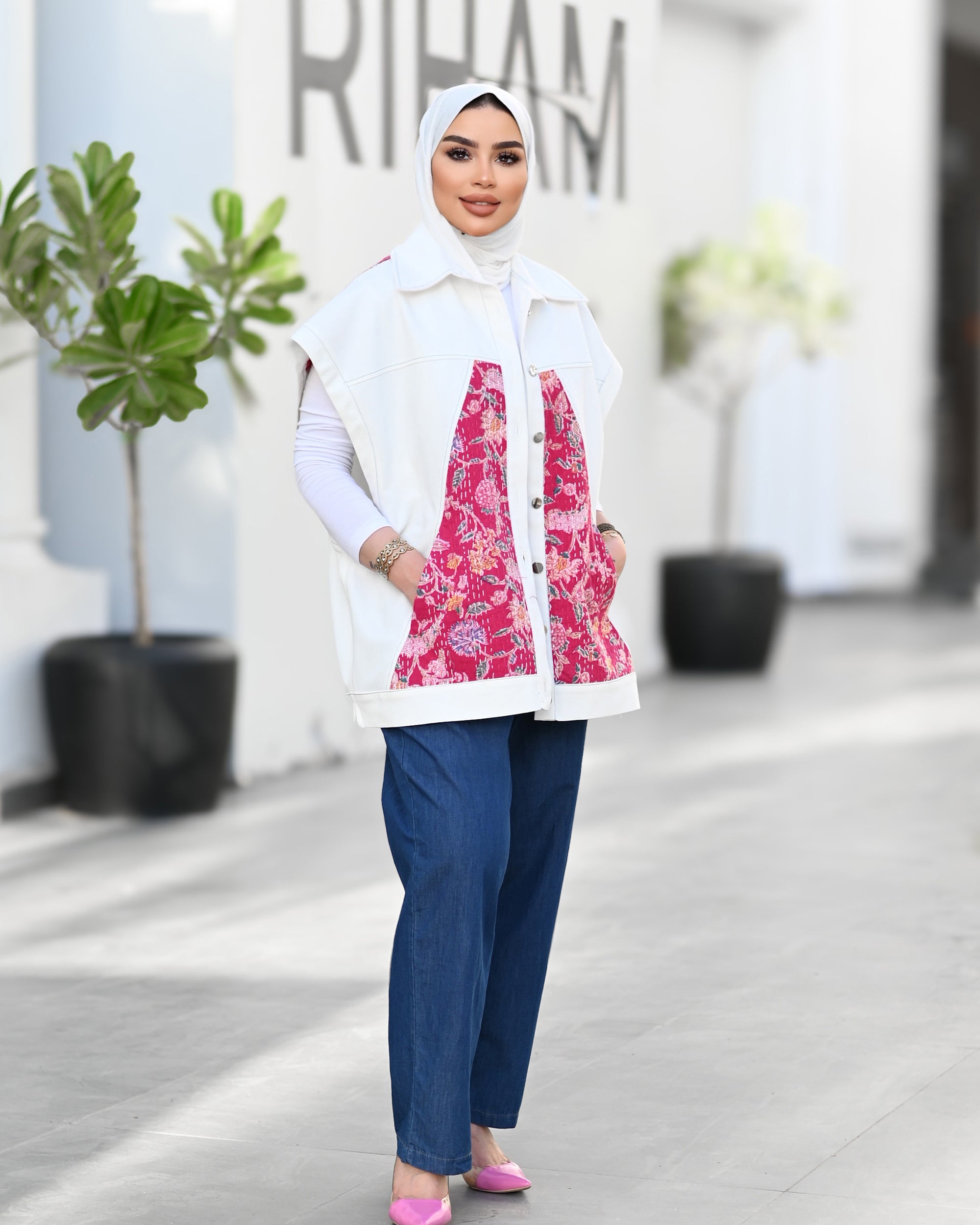 Denim Charm Shirt