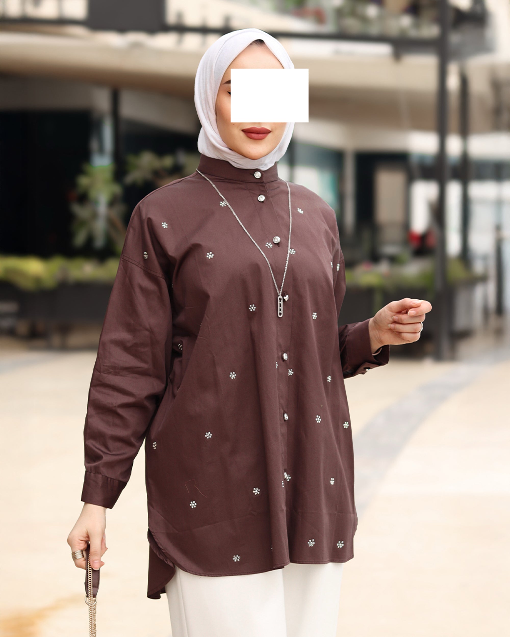 Mocha Petal Poplin