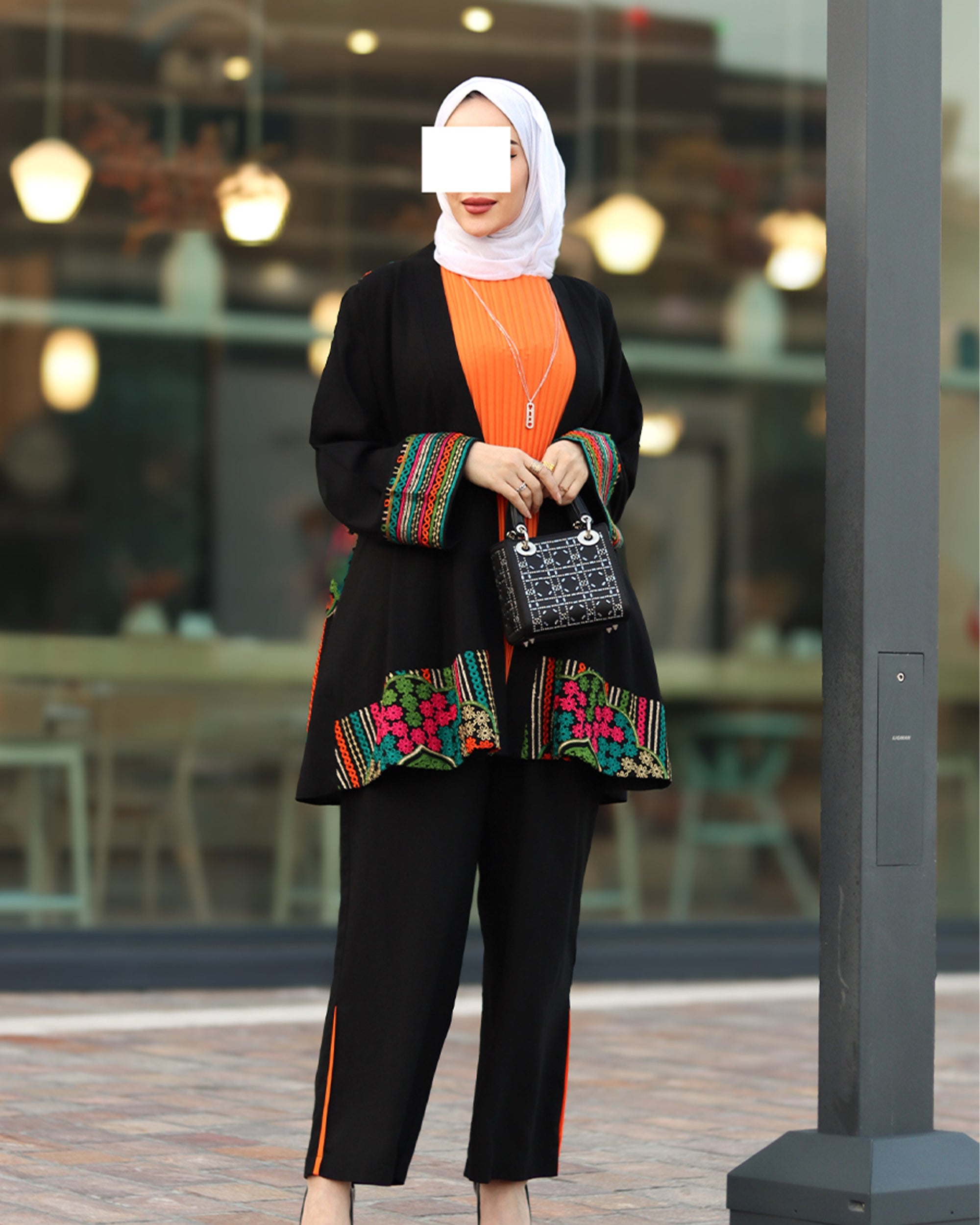 Embroidered Linen Jacket