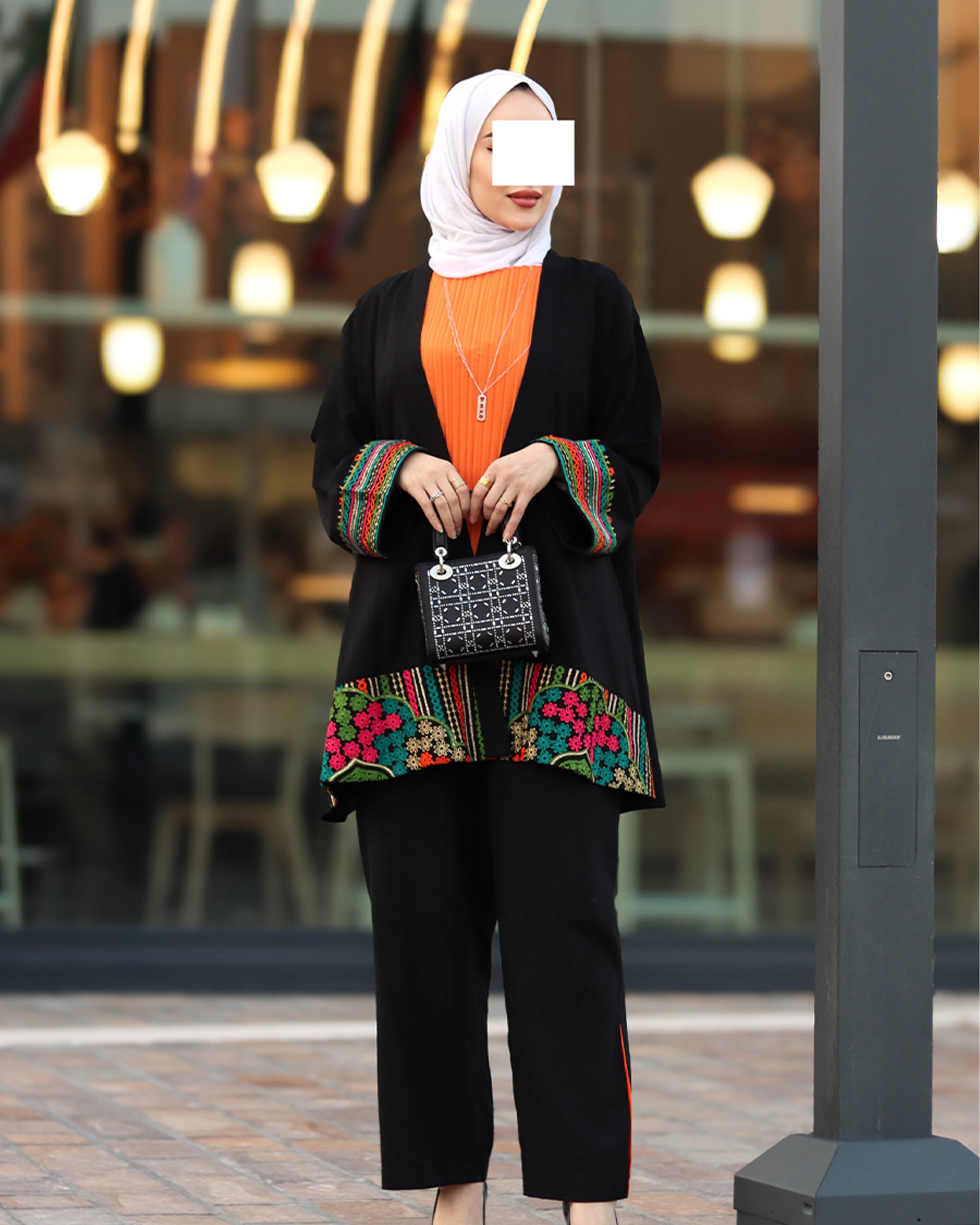 Embroidered Linen Jacket
