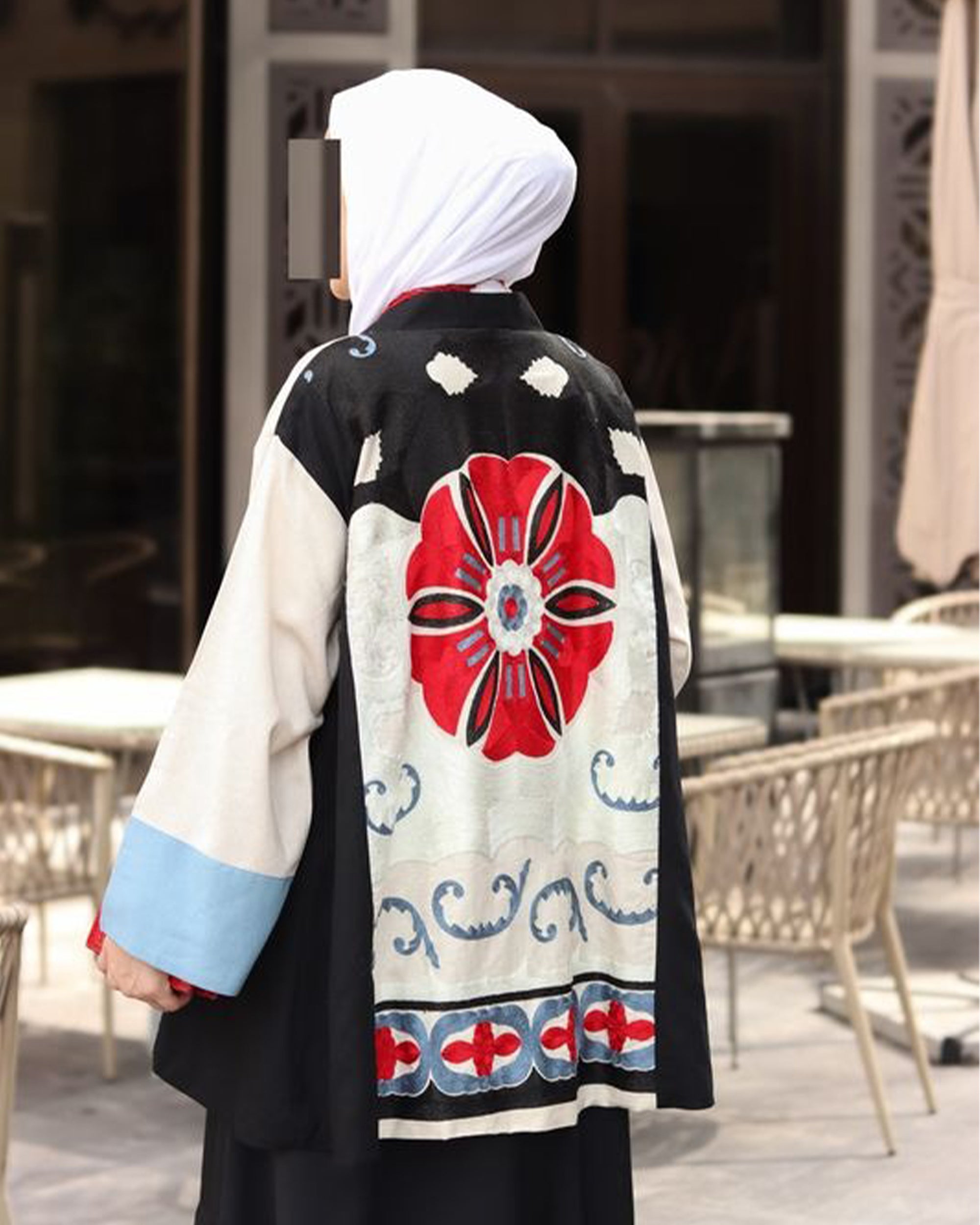 Embroidered Linen Jacket