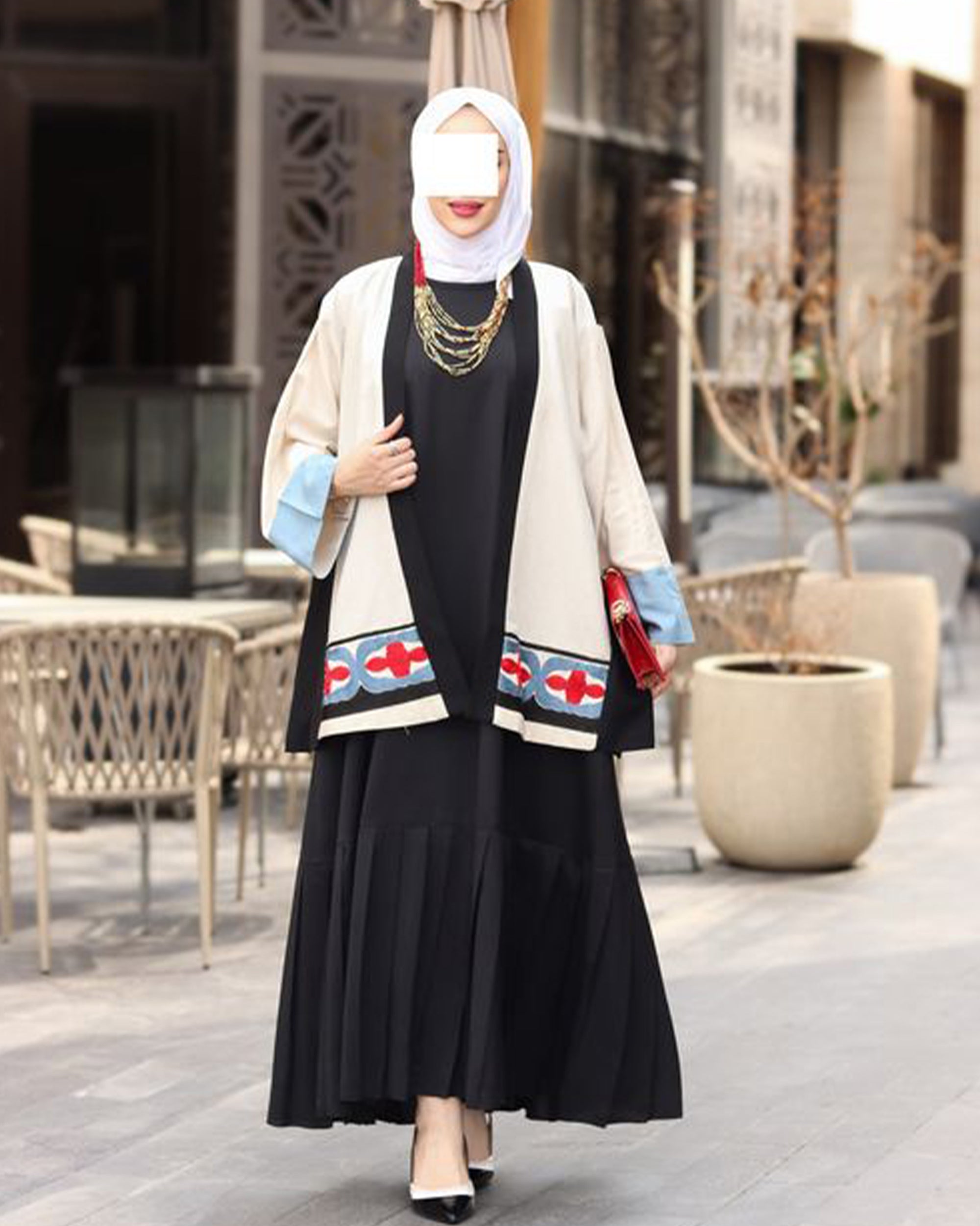 Embroidered Linen Jacket