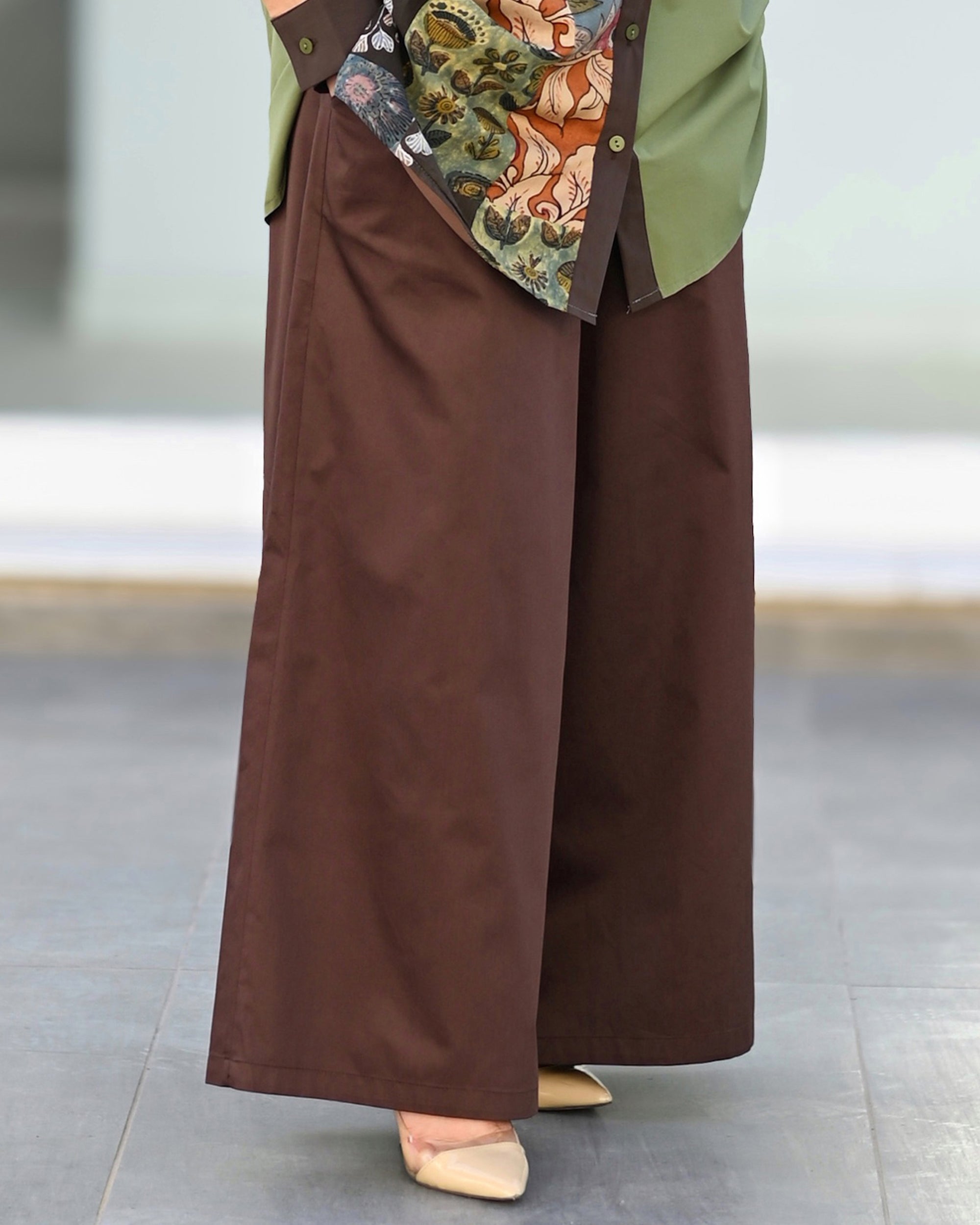 Heritage Wide-Leg Pants