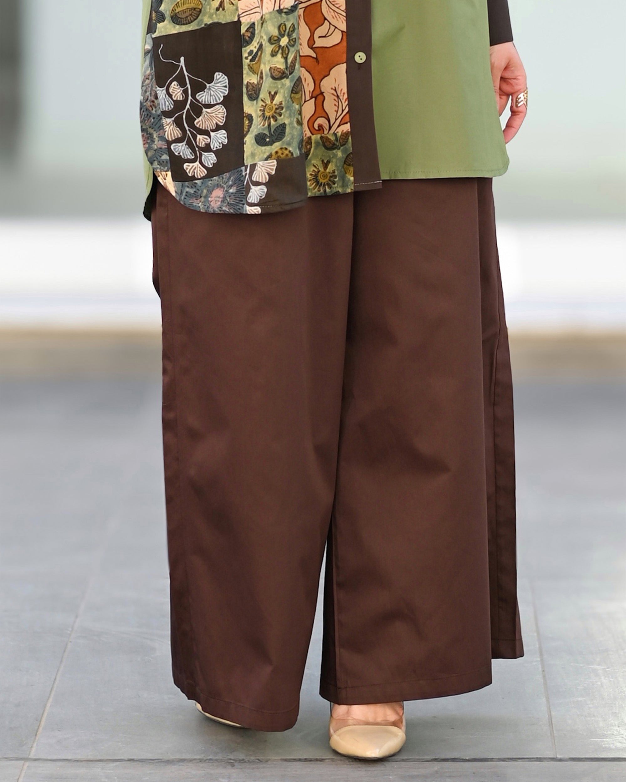 Heritage Wide-Leg Pants