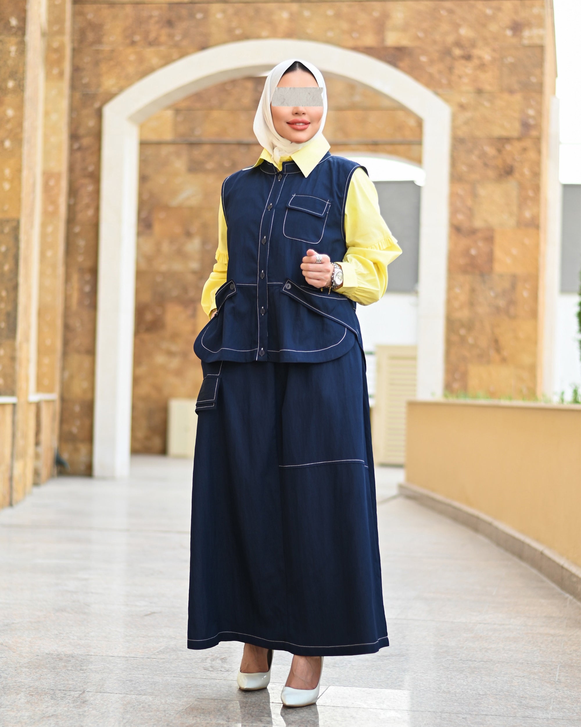 Sunlight Ruffle Poplin Shirt