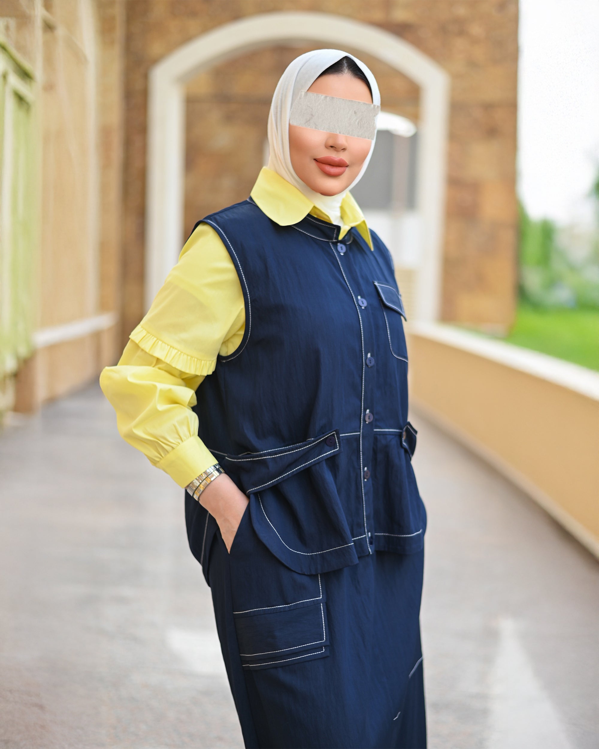 Sunlight Ruffle Poplin Shirt